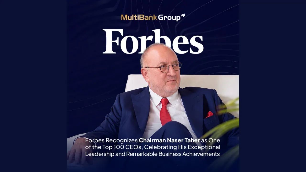 Naser Taher Named Among Forbes Middle East’s Top 100 CEOs